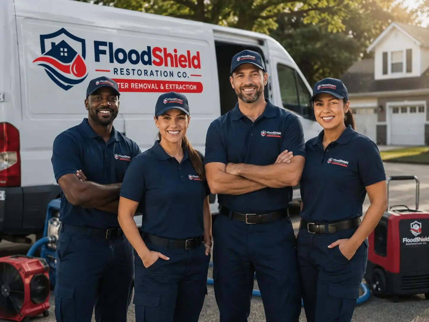Flood Damage Restoration company in Mountain View, OK