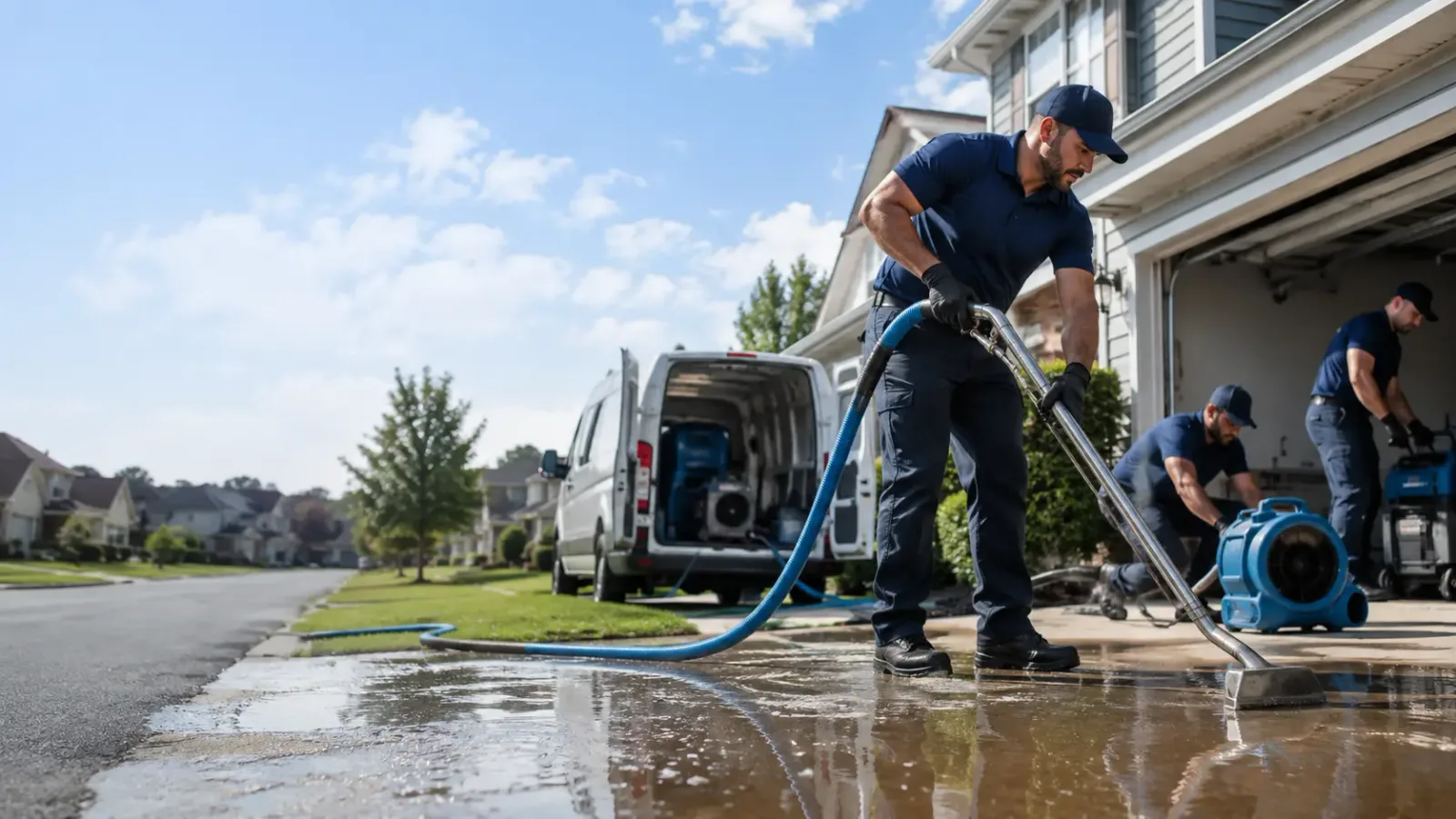 Flood Damage Restoration in Mountain View, OK